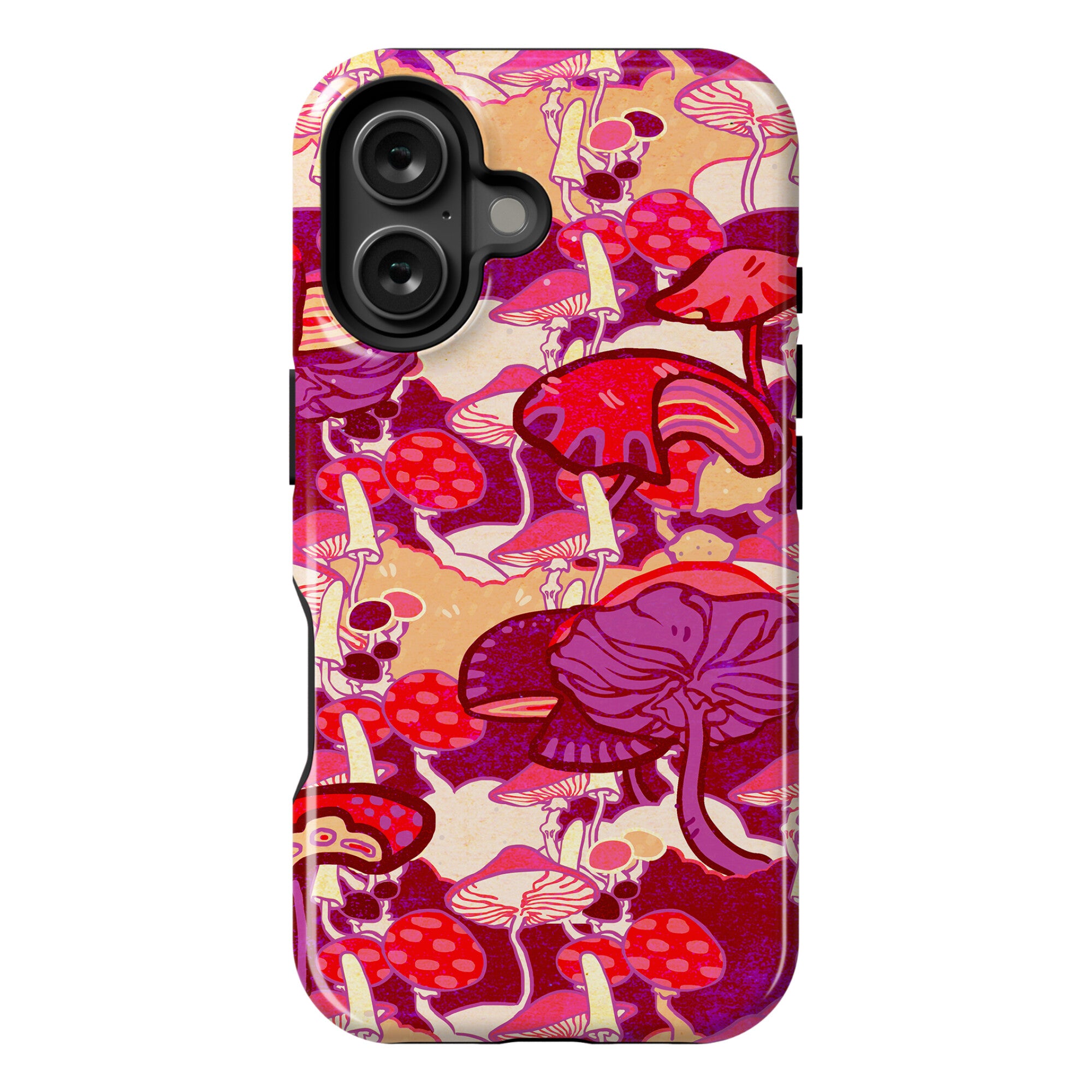 Mushroom Pattern Phone Case
